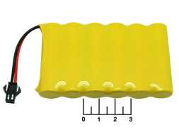Аккумулятор 7.2V 2.5A Ni-MH (разъем 2pin)