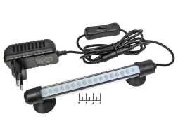 Светильник светодиодный 1.8W 6000K белый холодный с выключателем для аквариума (180мм) OG-LDP01