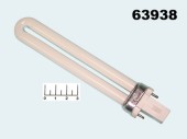 Лампа ультрафиолетовая 9W G23 365нм UV-9W-L (2-4 лампы)