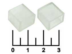 Заглушка для LED ленты 14*7мм 15мм 220VAC силикон SCCA14ESB