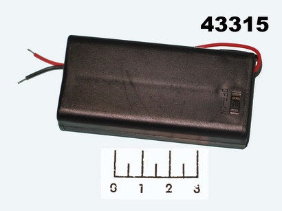 Батарейный отсек BAT/HOLD. AA*2 BH-638 с выкл.