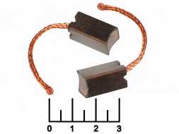 Щетка меднографитовая 10*10*19 AMKSB0017 (2 штуки)