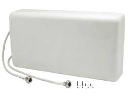 Антенна телефонная наружная GSM 698-2700 MHz 9dB OT-GSM39 Mimo