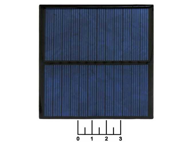 Солнечная батарея 80*80мм 6V 150mA