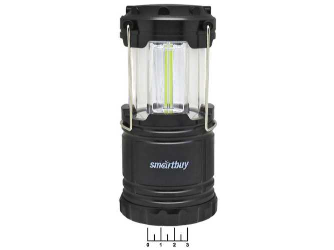 Фонарь кемпинг 3*AA 3 светодиода COB Smartbuy SBF-30-F