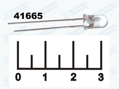 Светодиод LED DFL-5AB4MC-12-B 12V (GNL-5013UBC-B)