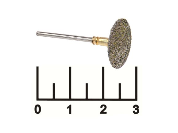 Бор-фреза диск 2.3мм 19мм алмазный Coarse №1