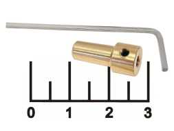 Переходник на конус для двигателя дрели на вал 3.17мм