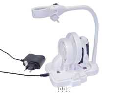 Лупа настольная с подсветкой 2*/5*/16* 90мм/75мм/37мм №7760/OT-INL67