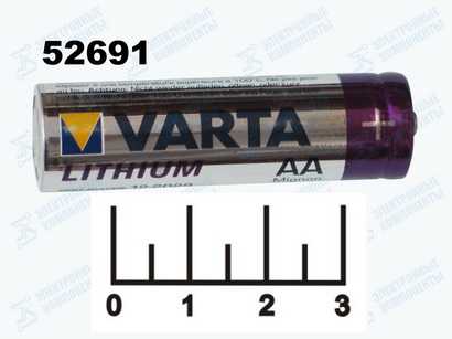 Батарейка AA-1.5V Varta Ultra 6106 Lithium FR6 (АА)