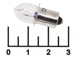 Лампа 2.4V 0.5A P13.5S без резьбы