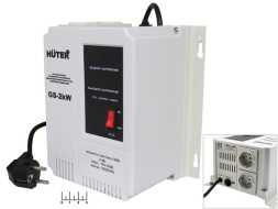 Стабилизатор напряжения однофазный 2000W GS-2kW HUTER релейный настенный