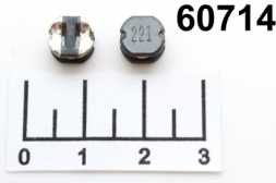 Индуктивность CD75-221K 220 мкГн/0.49A