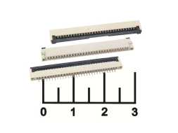 Разъем 30pin гнездо для шлейфа шаг 1мм