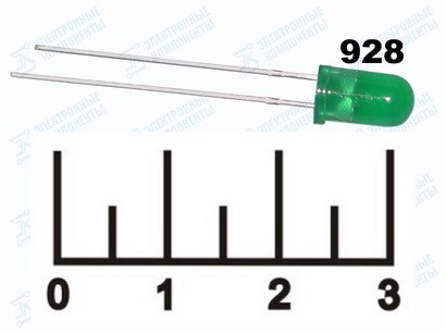 Светодиод LED DFL-5013UGD-B (GNL-5013PGD-B)