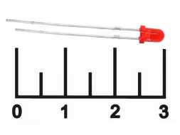 Светодиод LED DFL-3014URD-1