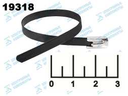 Стяжка 150*4.6мм стальная с полимерным покрытием