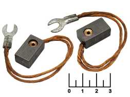 Щетка меднографитовая 10*12*21.5 (2 штуки) Y207 (МГ)