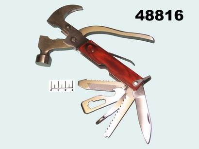 Инструмент складной №302 (молоток+гвоздодер) (Multi Tools)