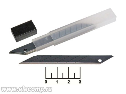Лезвие для ножа 9мм Smartbuy SBT-SKT-9 (10 штук)