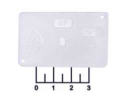 Бирка для кабеля 35/52 прямоугольная