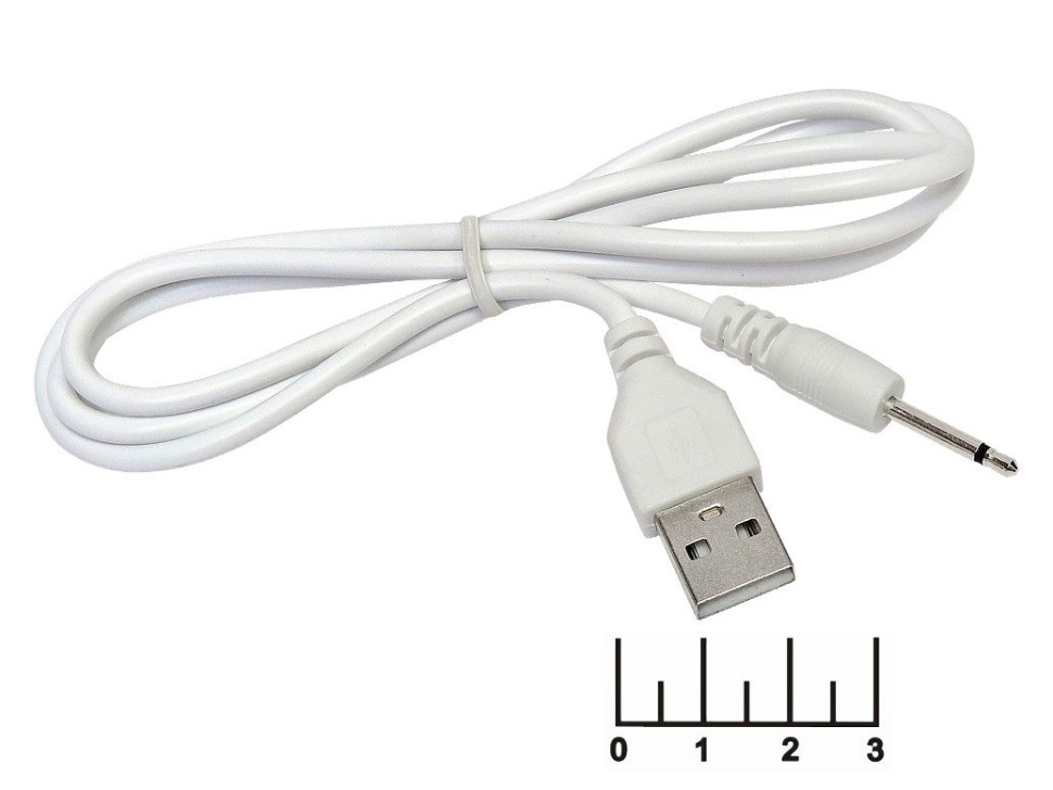 ШНУР USB-AUD 2.5 МОНО 1М