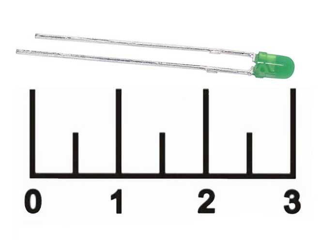 Светодиод LED L-934SGD (GNL-3014UGD)