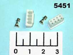 Разъем 4pin гнездо на кабель H-04