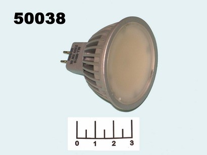 Лампа светодиодная 220V 3W MR16 GU5.3 3000K белый теплый матовая Navigator