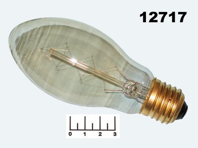 Лампа декоративная 220V 40W E27 E55 Uniel Vintage