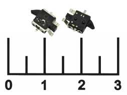 Микропереключатель движковый 2-х позиционный 4 контакта DS-018R