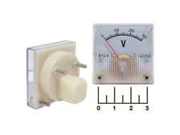 Измерительная головка вольтметр 300V 45*45мм AC 91L4 (010370(2))