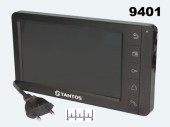 Видеодомофон Amelie Tantos настенный цветной с памятью micro SD (черный,белый)
