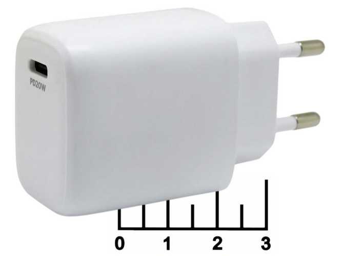 Сетевое зарядное устройство Type C 5V 3A/9V 2.22A/12V 1.67A Cablexpert MP3A-PC-29