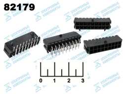 Разъем 18pin штекер на плату MF3-2*9 RA угловой