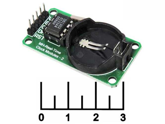 Радиоконструктор Arduino часы реального времени RTC DS1302