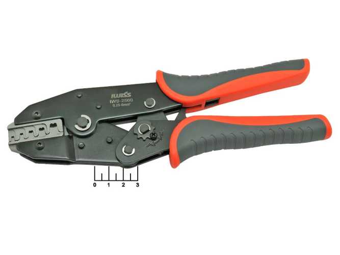 Пресс-клещи, кримпер IWS-2560 (0.25-6.00мм) (29-0003)