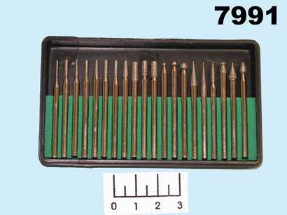 Набор боров алмазных FIT 36483 (20 штук)