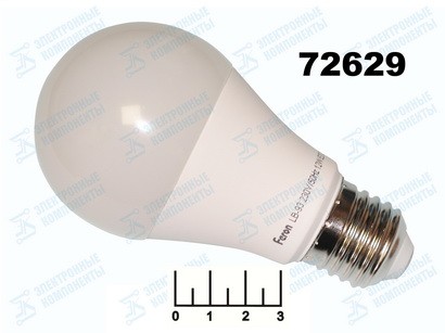 Лампа светодиодная 220V 12W E27 4000K белый A60 Feron LB-93 (25487) (1100lm)