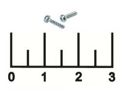 Саморез 1.5*6мм (1 штука)