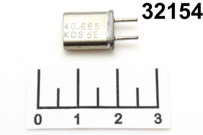КВАРЦ 40.665 МГЦ (HC-49/U)