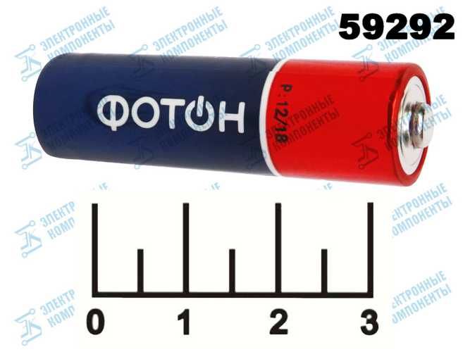 Батарейка AA-1.5V Фотон Alkaline LR6 (АА)