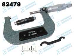 Микрометр 50-75мм 0.01мм ((010496(15))