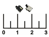 Микропереключатель движковый 2-х позиционный 4 контакта DS-021R
