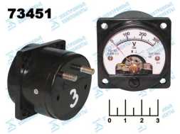 Измерительная головка вольтметр 300V 46*46мм AC SO-45 (010370(3))