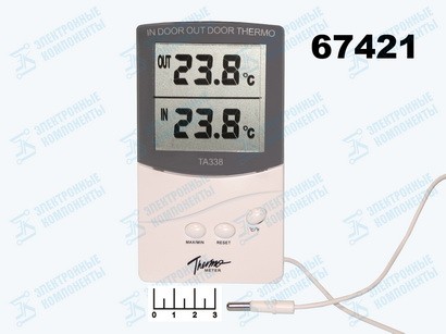 Термометр электронный TA-338