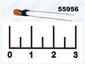 Конденсатор CAP К53-19 1мкФ 16В 1/16V (ниобиевый)