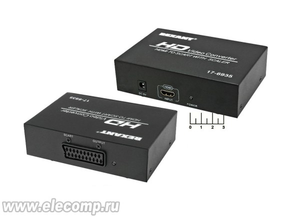 Конвертор HDMI-выход Скарт Rexant (17-6935)