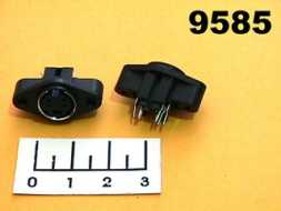 Разъем mini DIN 4pin гнездо под 2 винта