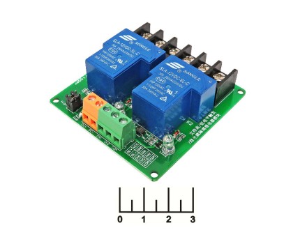Радиоконструктор Arduino 2 канальное исполнительное устройство 12V 30A